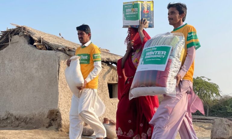 Food Packs Delivered to Flood Affected Families