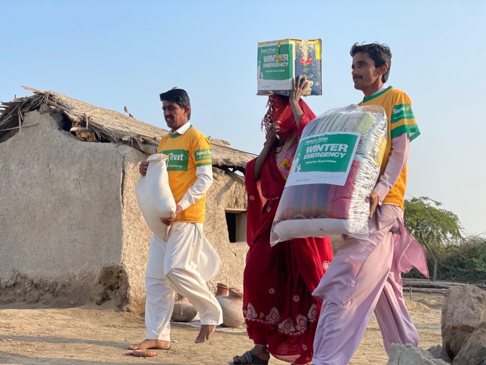 Food Packs Delivered to Flood Affected Families